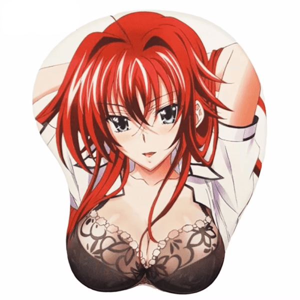 High School DxD Rias tappetino mouse 3d con Oppai morbide 1