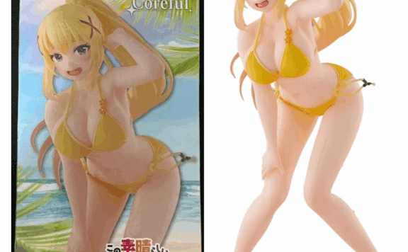 Konosuba Darkness versione costume da bagno 18 cm TAiTO Coreful